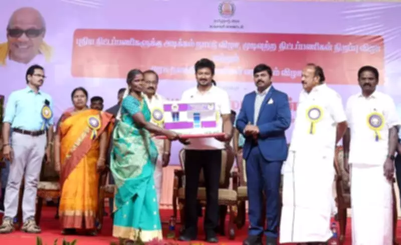 Tamil Nadu Deputy CM Udhayanidhi Stalin Launches ₹516 Crore Development Push