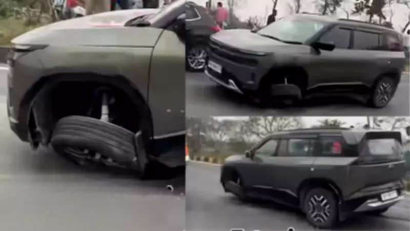 Tata Sierra Durability Questioned After Viral Video Shows Damaged Wheel