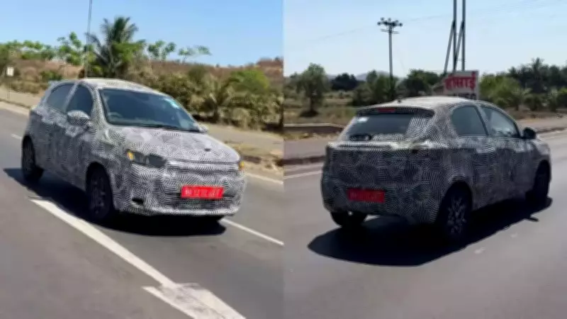 Tata Tiago EV Facelift Spied: Design & Feature Upgrades Revealed