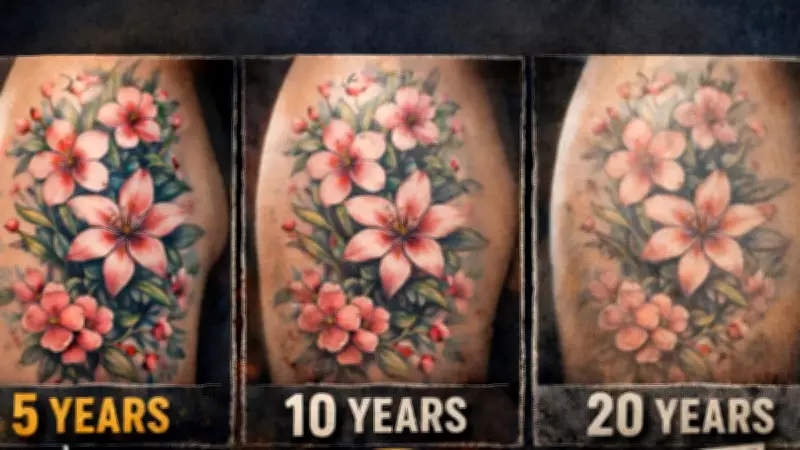 Tattoo Aging Process: What Happens to Your Ink After 5, 10, and 20 Years