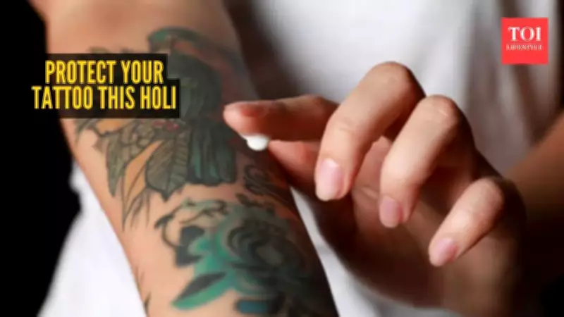 Tattoo Artist's Warning: How Holi Colors Can Damage Your Ink and Skin