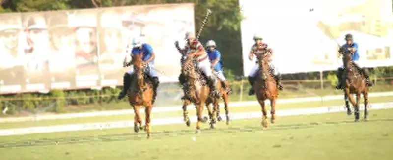 Team Jaipur vs Team Krishna in SMS Gold Vase Polo Final on Sunday