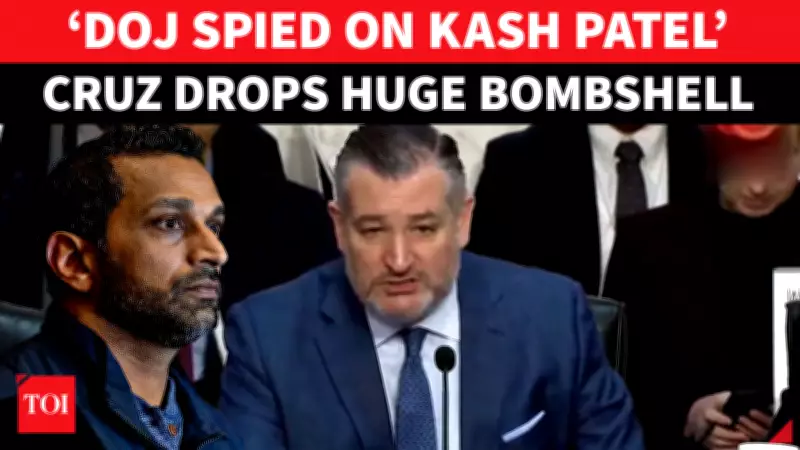 Ted Cruz Reveals DOJ Seized Kash Patel's Phone Records in 'Arctic Frost' Hearing