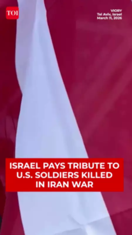 Tel Aviv Memorial Honors US Troops and October 7 Victims Amid Iran Tensions
