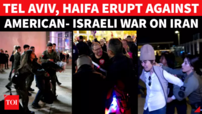 Tel Aviv Protests Erupt Amid Police Crackdown on Anti-War Demonstrations