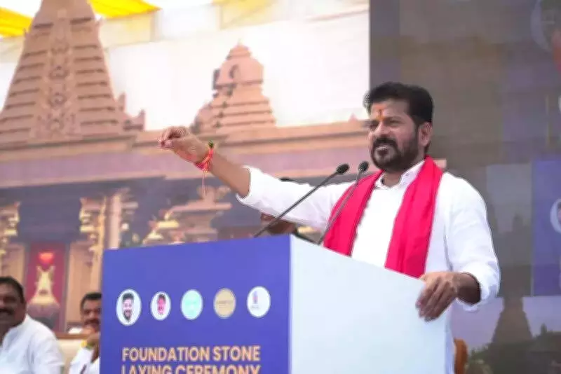 Telangana CM Revanth Reddy Launches Musi River Rejuvenation with Temple Reconstruction