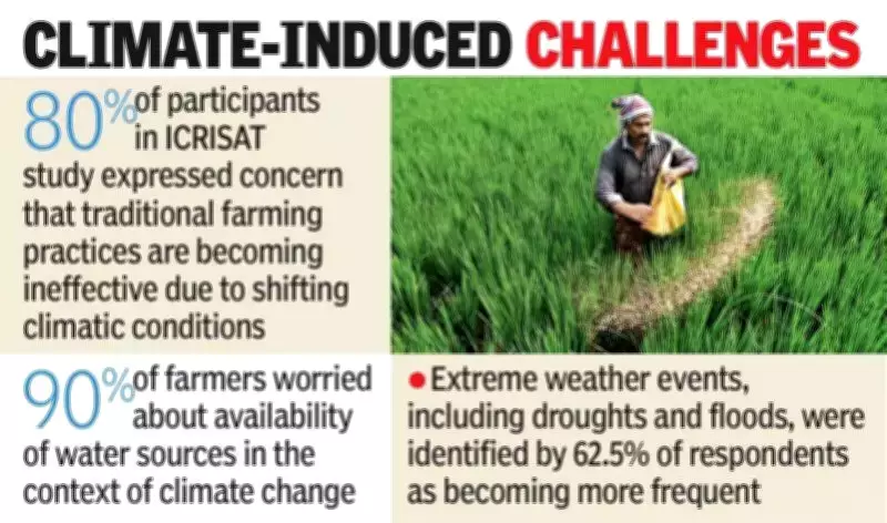 Telangana Farmers Face Climate Crisis: 80% Say Traditional Farming Failing