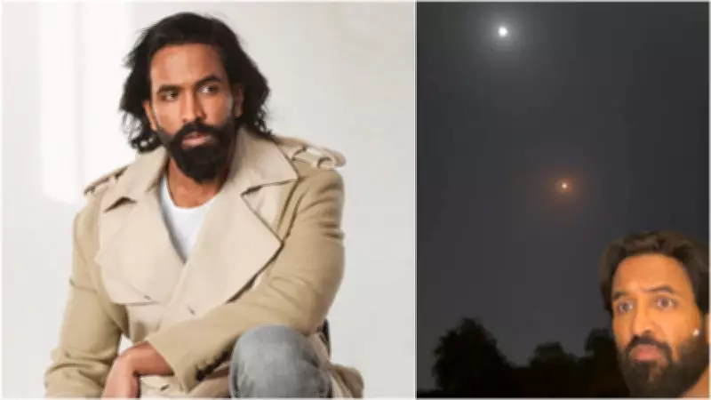 Telugu Star Vishnu Manchu Films Missile Interceptions Over Dubai, Home Shaken