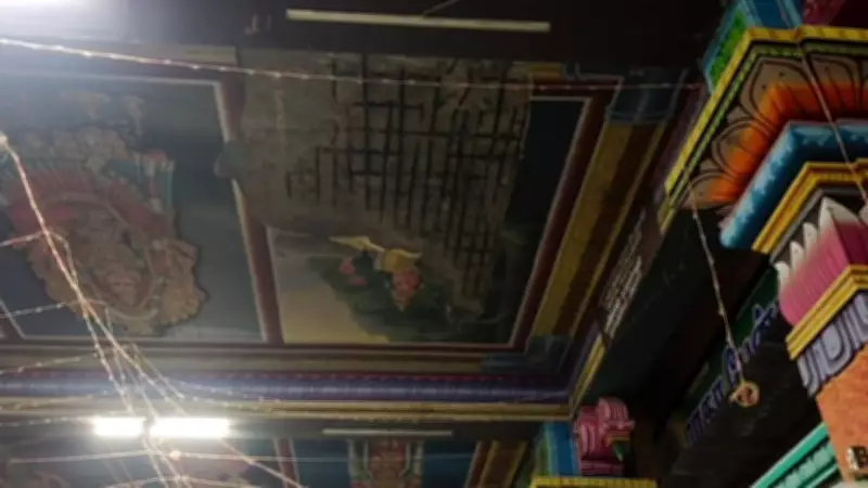 Temple Ceiling Collapse in Trichy Kills Devotee, Injures Two Others