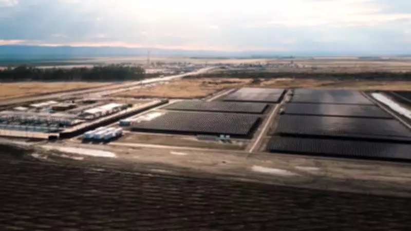 Tesla's Oasis Supercharger: A 30-Acre Solar-Powered EV Hub in California