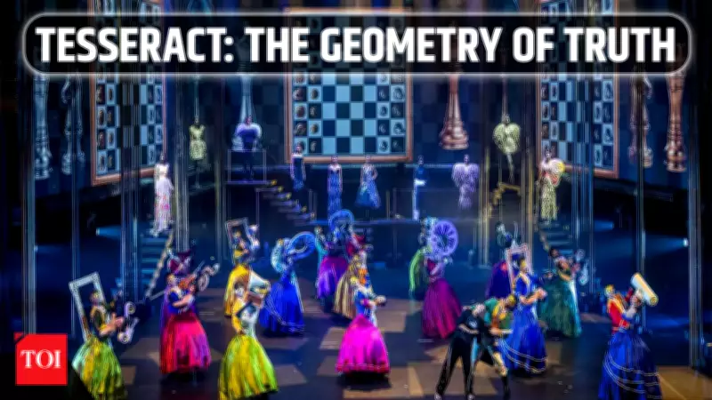 Tesseract: The Geometry of Truth - A Fusion of Art, Tech, and Philosophy in Mumbai