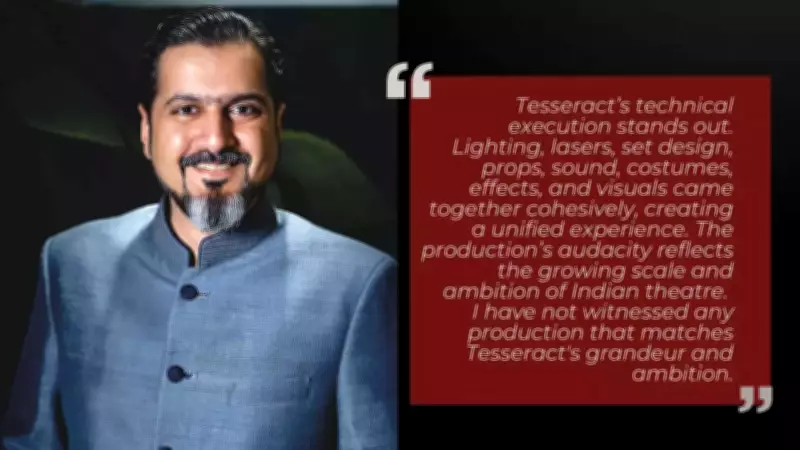 Tesseract: The Geometry of Truth Show Review - A Grand Spectacle of Indian Theatre