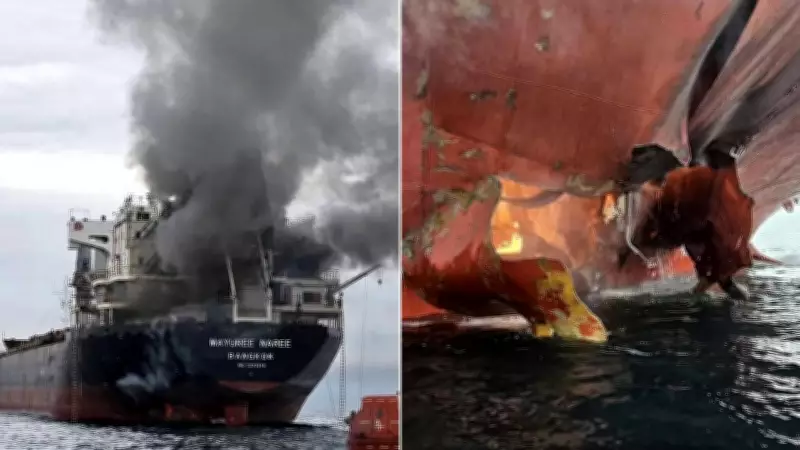 Thai Cargo Ship Attacked in Strait of Hormuz: 20 Rescued, 3 Missing