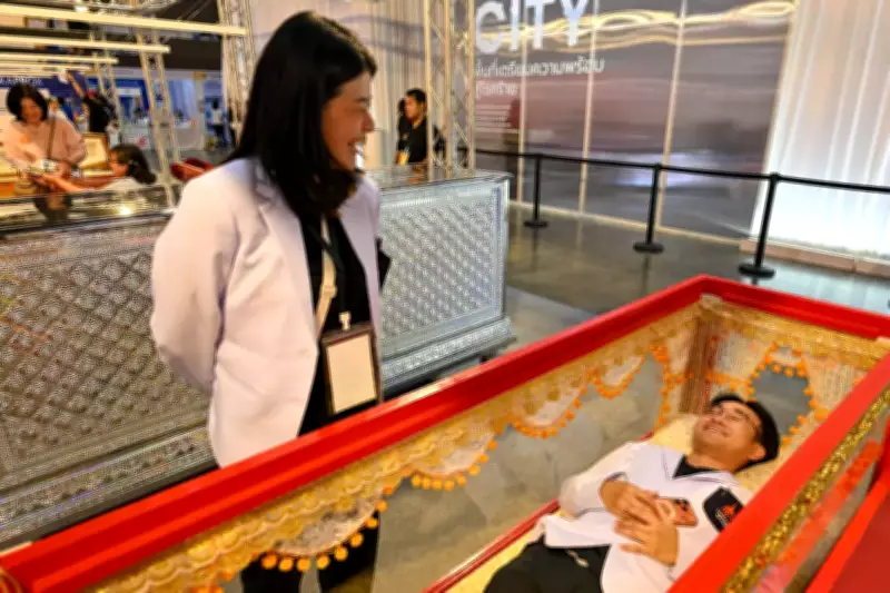 Thailand's 'Death Fest' Confronts Mortality with Coffins and Reflection
