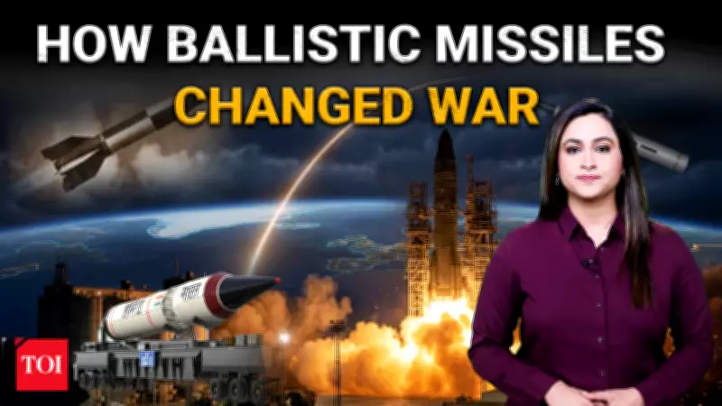 The Invisible Arc of Power: How Ballistic Missiles Transformed Modern Warfare