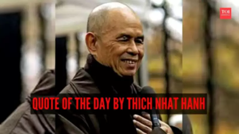Thich Nhat Hanh: A Global Beacon of Mindfulness and Peace