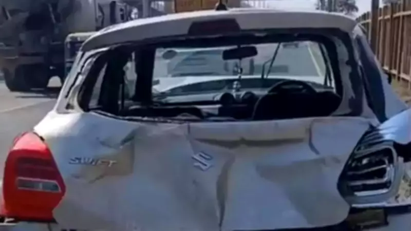 Three Injured in Multi-Vehicle Pile-Up on Delhi-Mathura Highway During Police Check