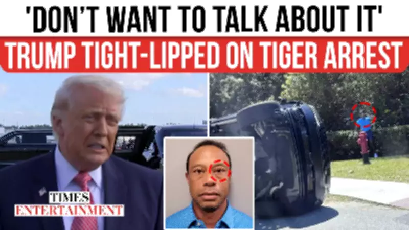 Tiger Woods Arrested After Florida Rollover Crash, Mugshot Shows Bloodshot Eyes