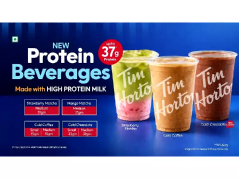 Tim Hortons India Launches High-Protein Range, Expands Menu with SIP Strong Line