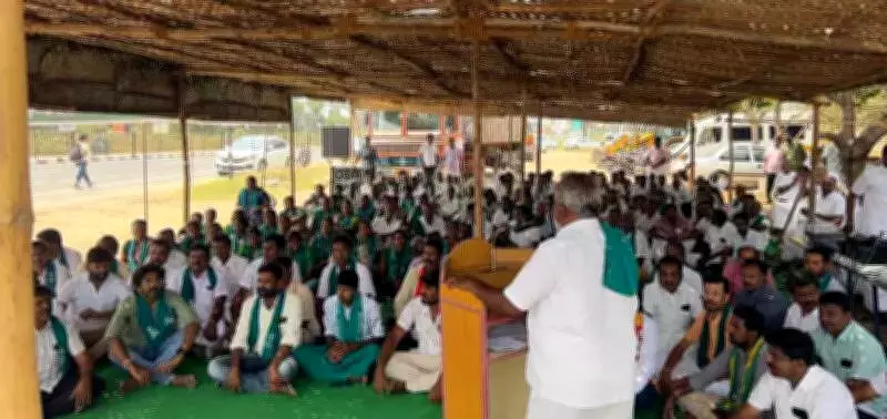 Tirupur Farmers Protest for Dam Project Timeline, Threaten Election Boycott