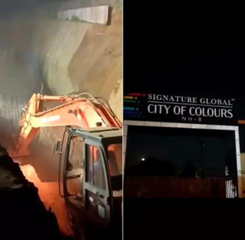 Tragedy in Gurugram: 7 Workers Killed in Wall Collapse at Signature Global Site