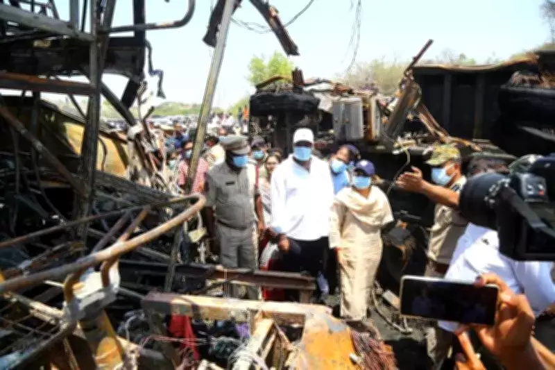 Tragic Bus Accident in Andhra Pradesh Claims Lives, Leaves Families Devastated
