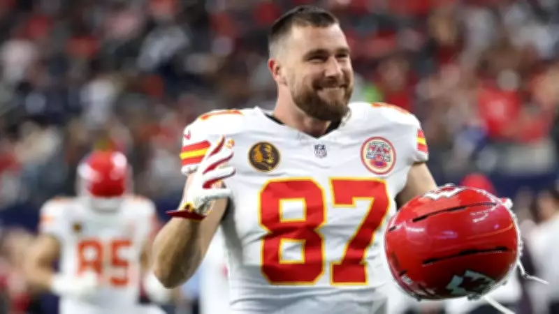 Travis Kelce Stuns Fans by Signing Chiefs Contract in US Soccer Jersey