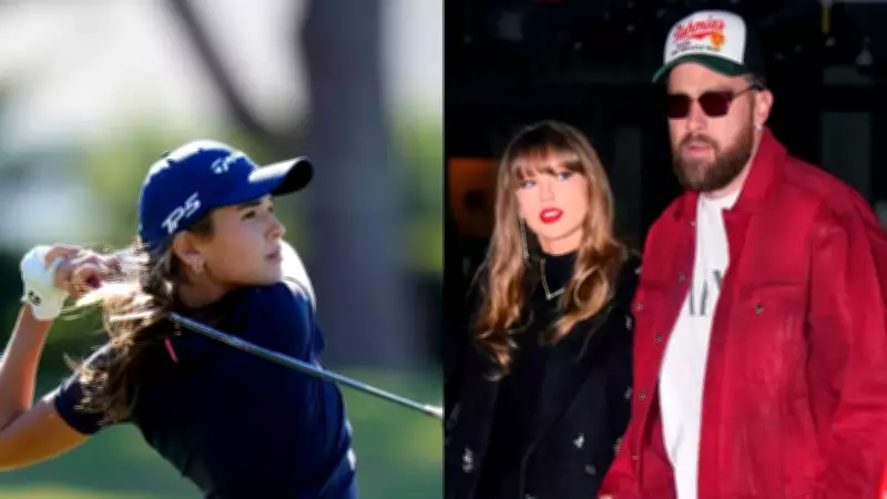 Travis Kelce's Golf Chat with Kai Trump Sparks Swifties Social Media Storm