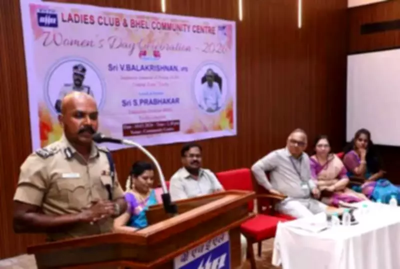 Trichy Police IG Stresses Women's Role in Economy, Health, and Societal Guidance