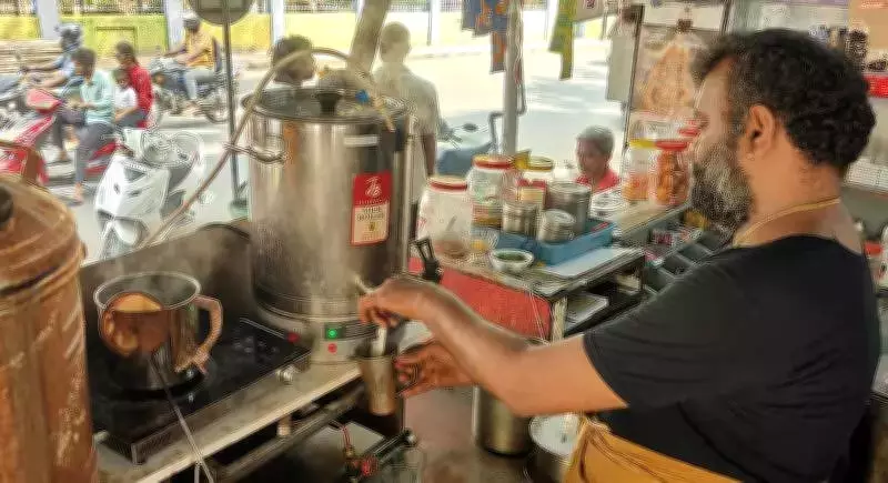 Trichy Tea Stalls Switch to Electric Equipment Amid LPG Shortage Crisis