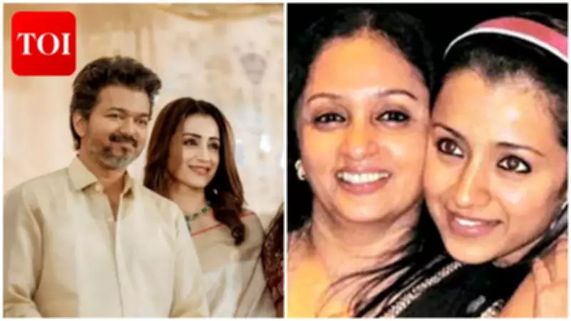 Trisha's Mother's Social Media Like Fuels Vijay Relationship Speculation