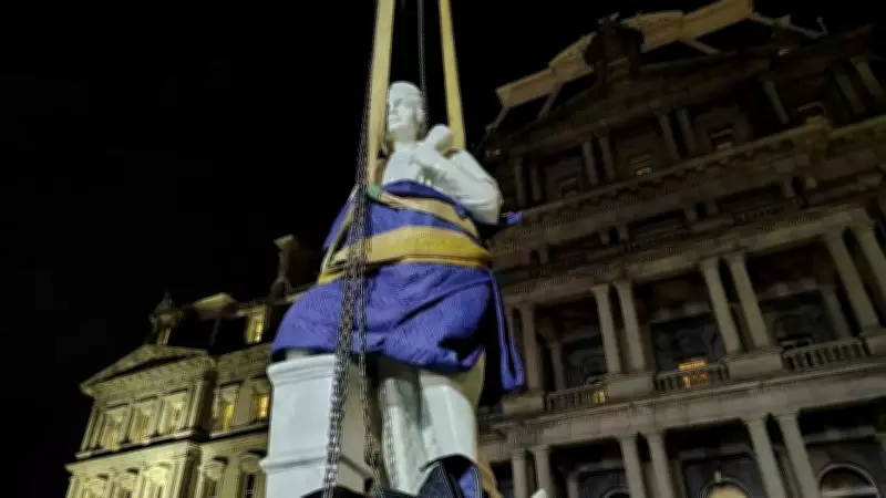 Trump Administration Reinstates Columbus Statue at White House Grounds Amid Controversy