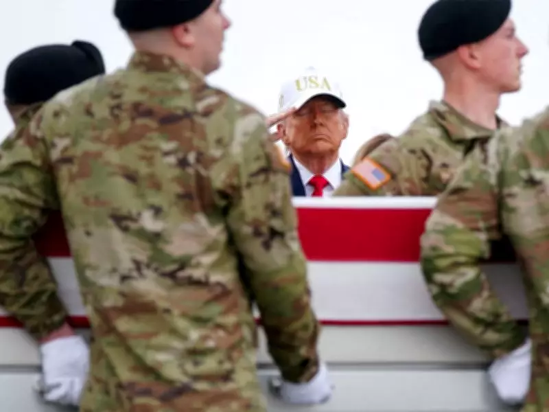 Trump Attends Ceremony for US Soldiers Killed in Operation Epic Fury