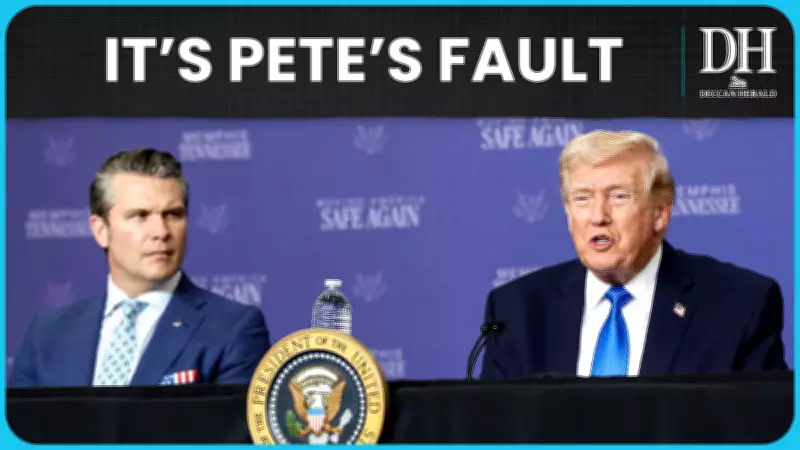 Trump Blames Pete Hegseth for Iran War, Shifts Responsibility in Fox Interview