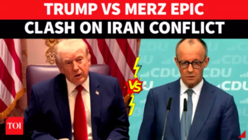 Trump Clashes with Merz Over Iran and Ukraine, Escalating Transatlantic Tensions