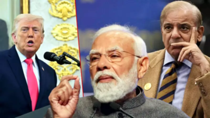 Trump Credits Modi and Shehbaz, Claims He Prevented India-Pakistan Nuclear Crisis