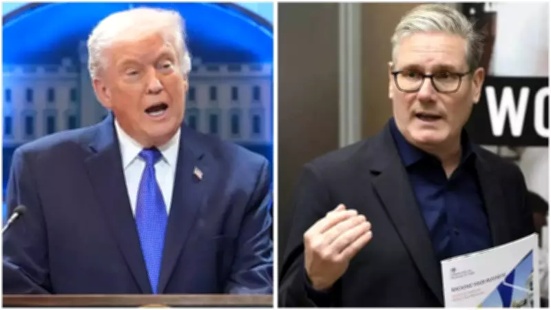 Trump Criticizes UK PM Starmer Over Iran Response, Compares to Churchill