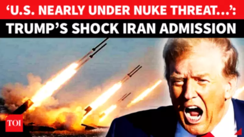 Trump Details Iran War Goals, Claims Nuclear Threat Was Near US