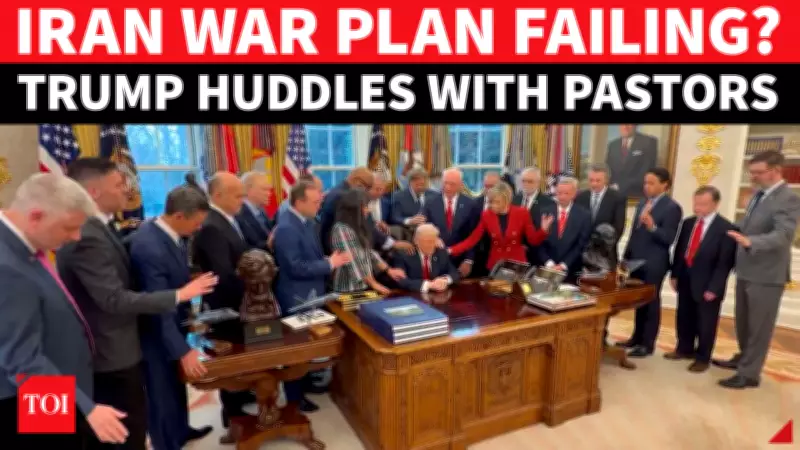 Trump Hosts Pastors for White House Prayer Amid Rising Iran Tensions