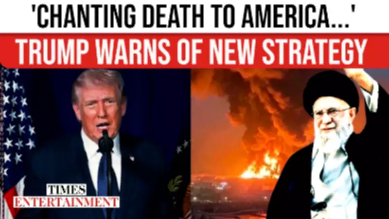 Trump Issues Stark Warning to Iran's Military Forces, Offers Immunity for Surrender