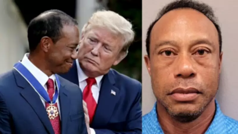 Trump Reveals Tiger Woods' Pain Struggle After Florida Crash and DUI Arrest