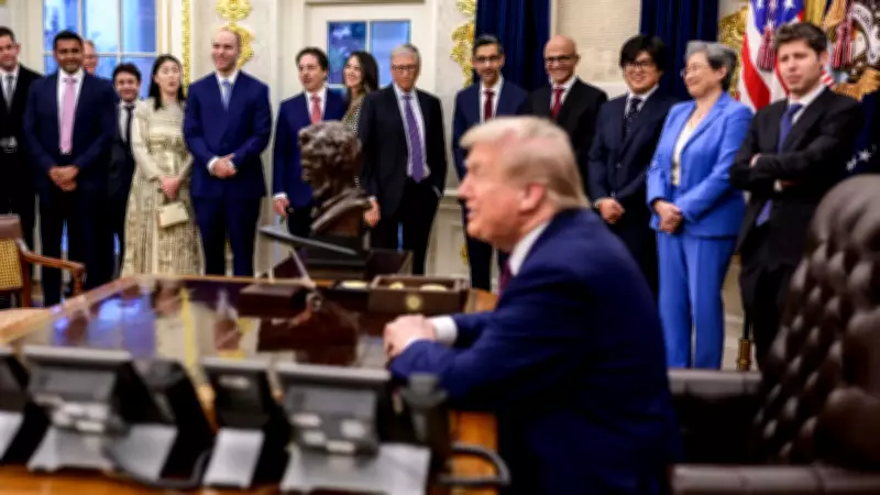 Trump Secures Tech Giant Pledge to Shield Households from AI Data Centre Energy Costs