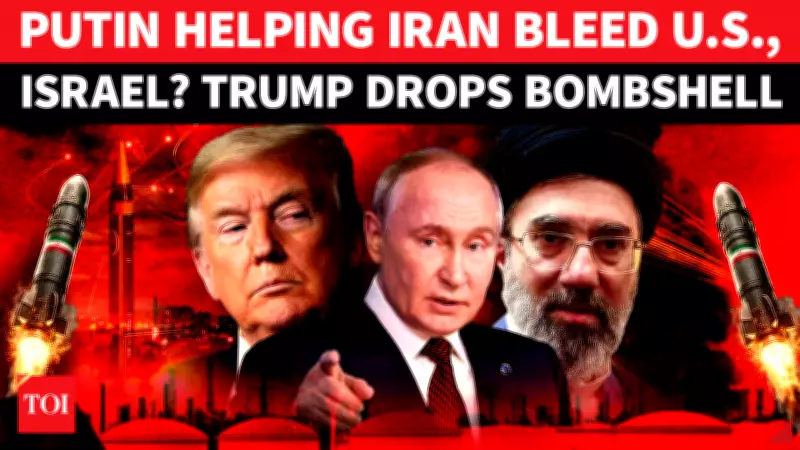 Trump Suggests Putin May Be Directly Aiding Iran in Middle East Conflict