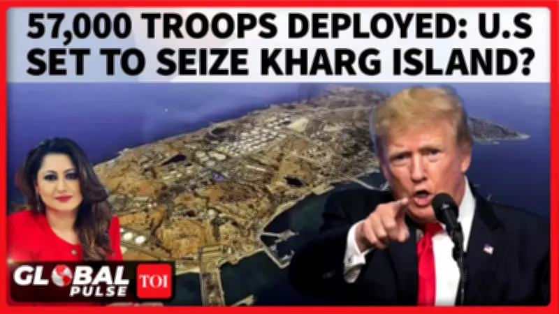 Trump Threatens to Seize Iran's Oil and Kharg Island Amid Massive US Military Buildup