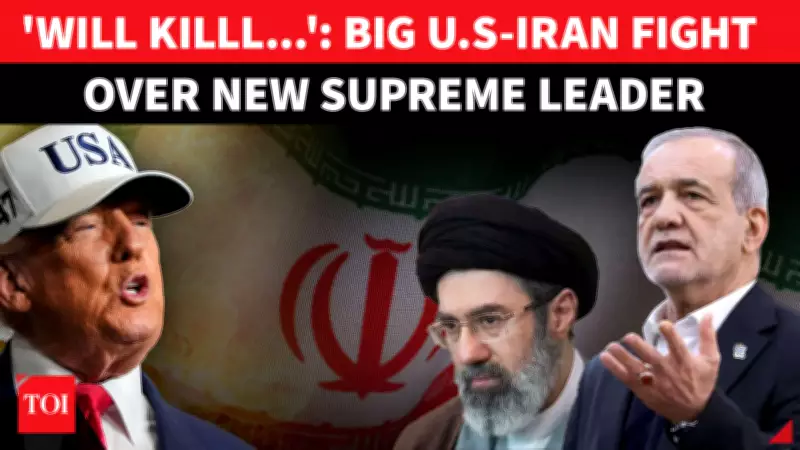 Trump Warns Iran's Next Supreme Leader 'Won't Last Long' Without US Approval