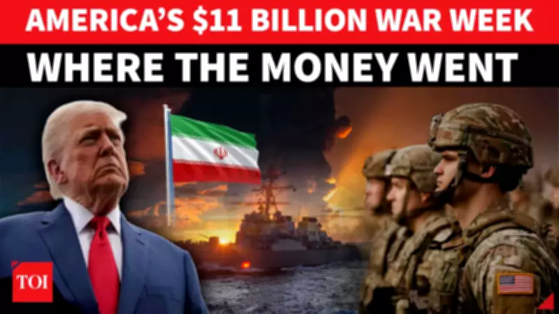 Trump's $11 Billion Iran Campaign: Taxpayer Money Flows With No Victory In Sight