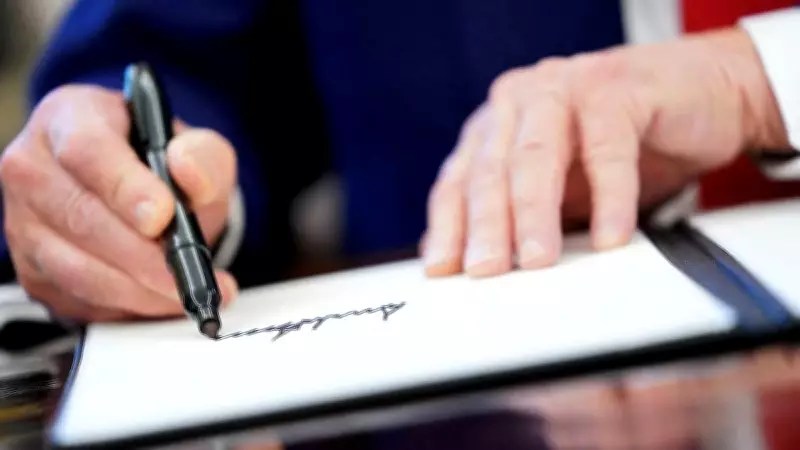 Trump's Signature on $100 Bill Places Him Among Rare Sitting Presidents