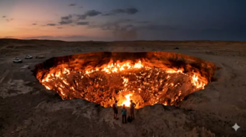 Turkmenistan's 'Gate to Hell': Burning Crater Reveals Deeper Environmental Crisis