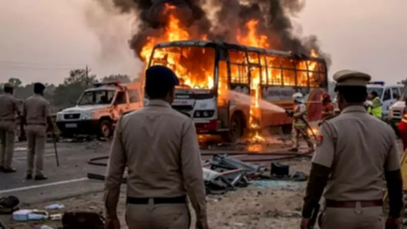 Two Andhra Pradesh Accidents: 3 Dead in Car Crash, Bus Fire Evacuates 37