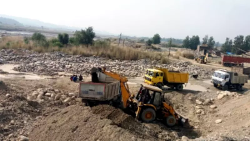 Two JCBs Seized in Chandigarh Crackdown on Illegal Mining Activities